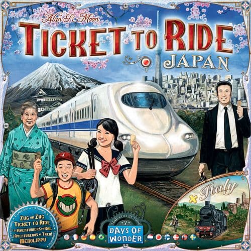 Ticket to Ride - Engelsk Udvidelse - Map Collection: Volume 7 - Japan & Italy (English edition)
