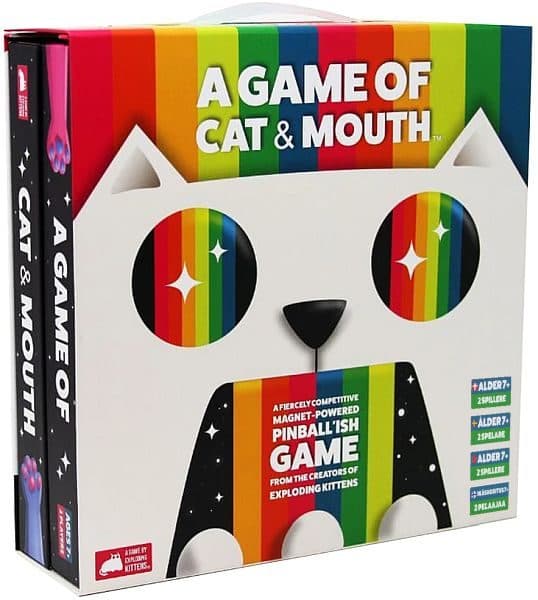 A Game of Cat & Mouth (Dansk) - Pinball Board Game