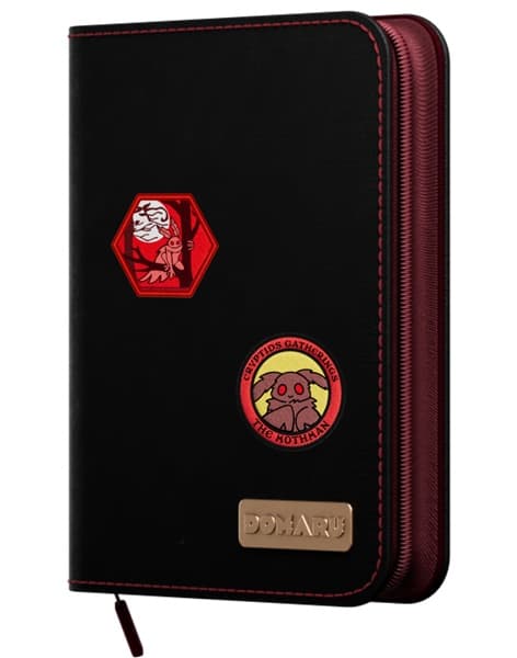 Gatherers' Tavern - DOMARU 4-Pocket Binder - Cryptids Collection: Crimson Glow