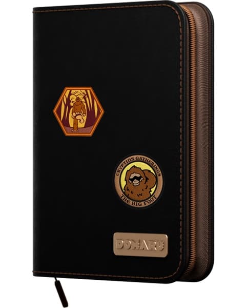 Gatherers' Tavern - DOMARU 4-Pocket Binder - Cryptids Collection: Dusky Ochre