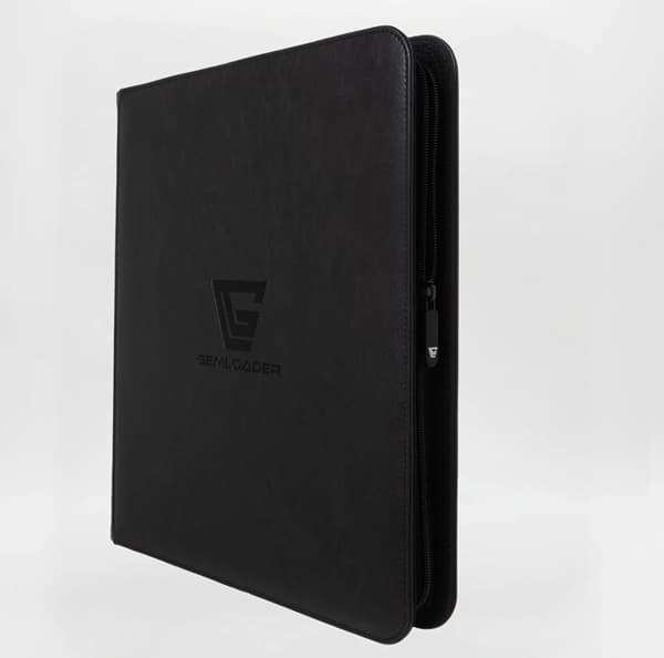 Mappe - Gemloader - Premium 12-Pocket Binder: Black (Holder 480 kort)