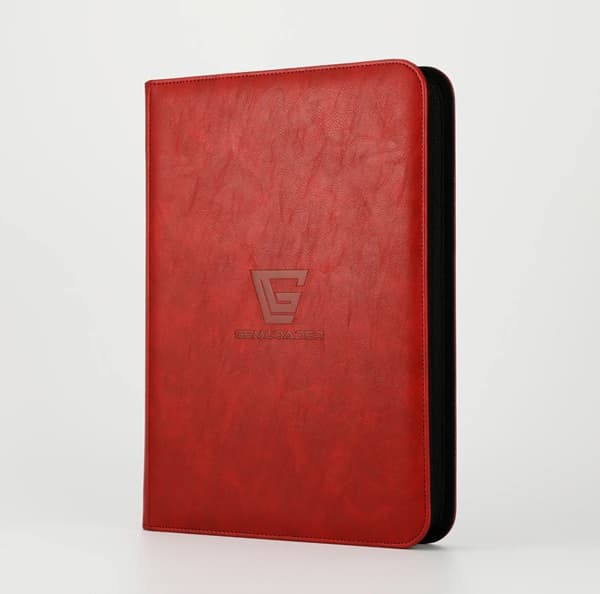 Mappe - Gemloader - Premium Collector's Binder: Red (Holder 360 kort)