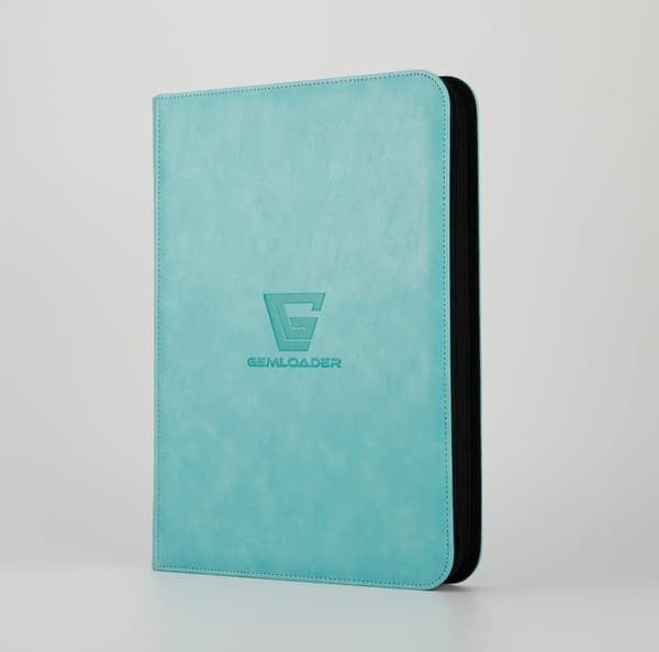 Mappe - Gemloader - Premium Collector's Binder: Tiffany Blue (Holder 360 kort)