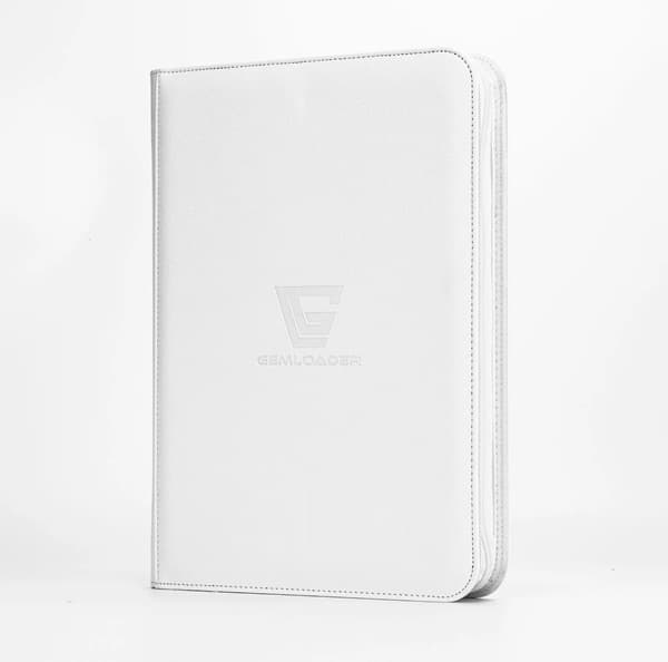 Mappe - Gemloader - Premium Collector's Binder: White (Holder 360 kort)
