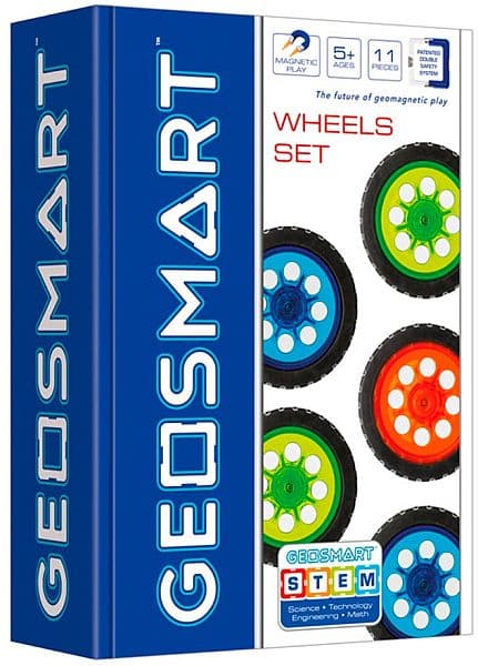 GeoSmart - Wheels Set - Magnet Toy