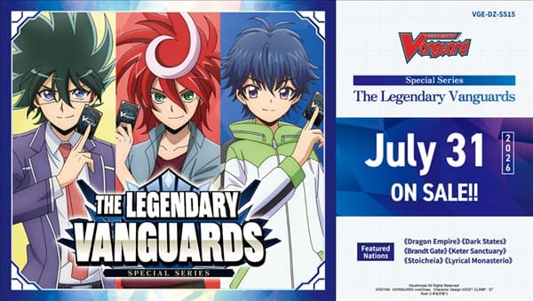 Cardfight!! Vanguard CCG DZ Special Series 15: The Legendary Vanguards - Booster Display (10 Packs)