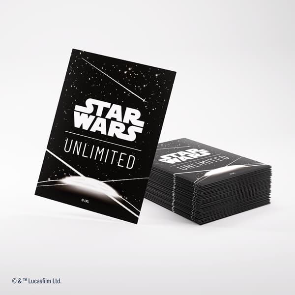 Gamegenic - Star Wars: Unlimited - Premium Art Sleeves - Card Back White (60+1 Kortlommer)