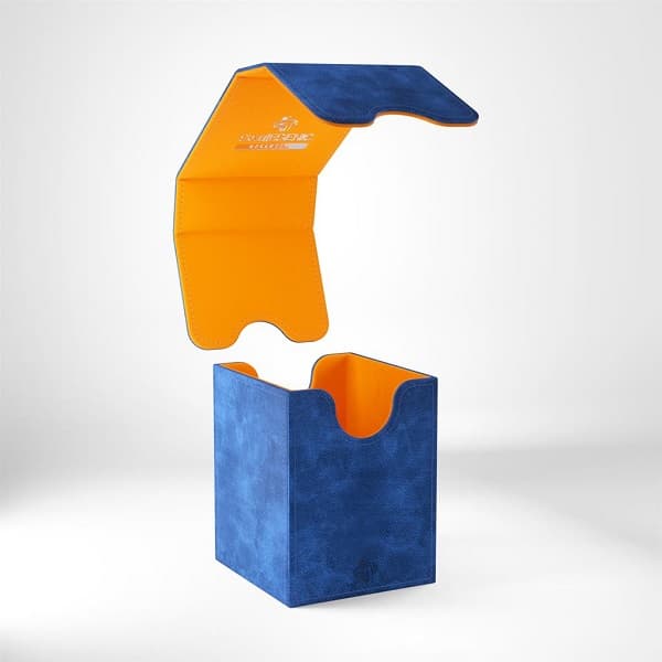 Gamegenic - Deck Box: Squire 100+ XL - Exclusive edition (Blue/Orange)