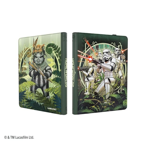 Gamegenic - Mappe: Star Wars: Unlimited - Set 9: Homeworlds - Album 18-Pocket (Holder 360 Kort) - The First Legion & Teebo