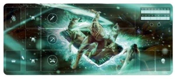 Spillemåtte (Playmat) - Gwent: The Legendary Card Game - Ciri