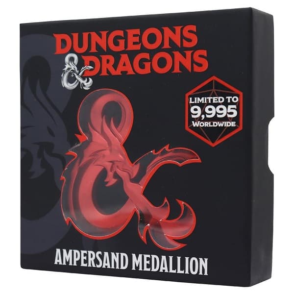 D&D Dungeons & Dragons - Ampersand Medallion (Red) (Limited Edition)