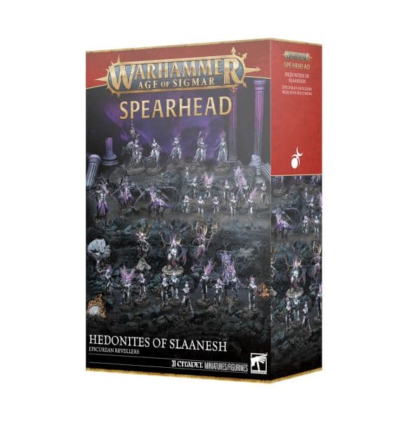 Spearhead: Hedonites of Slaanesh: Epicurean Revellers - Begynderbox - 99120201255