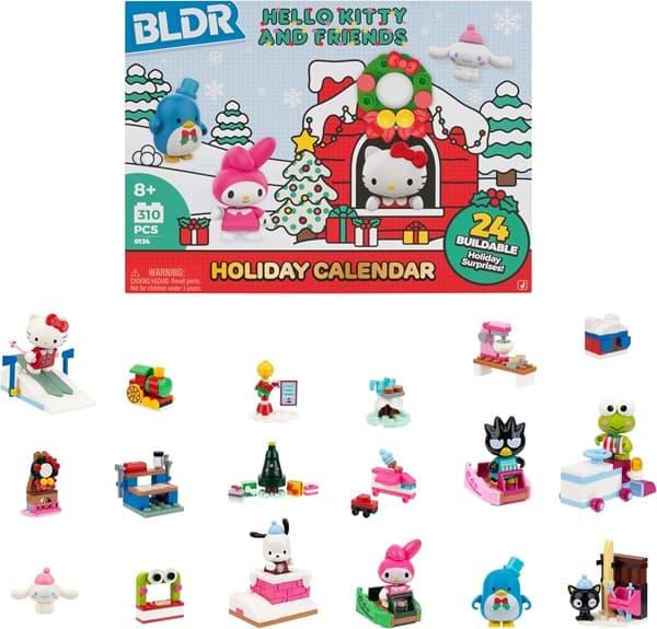 Hello Kitty and Friends: Holiday Calendar 2025 (Adventskalender/Julekalender)