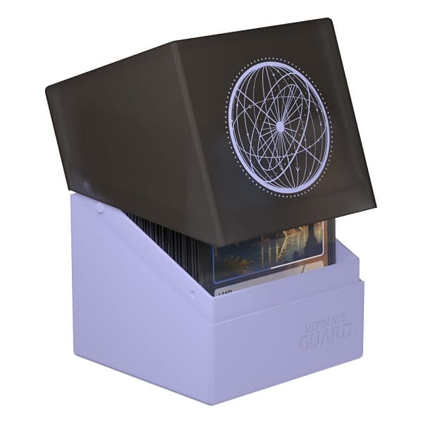Ultimate Guard Boulder Deck Case (Deck Box) 100+ Druidic Secrets Nubis (Lavender)