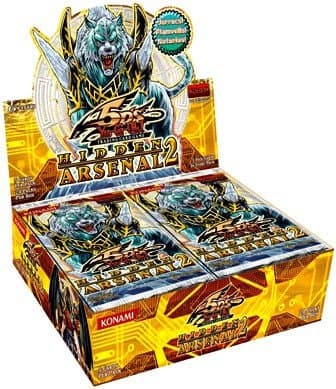 Yu-Gi-Oh! Booster Pakke 5D's Hidden Arsenal 2 - Booster Display - Box med 24 pakker
