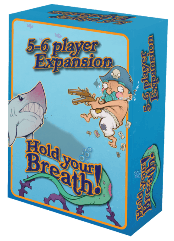 Hold Your Breath: 5/6 Player Expansion - Cardgame *Crazy tilbud*