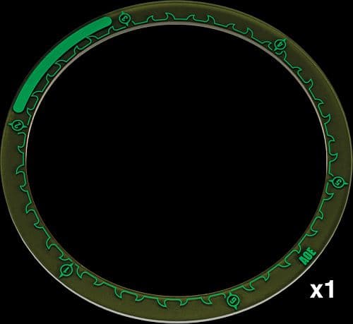 HORDES Mk II: Area of Effect Ring Markers - 5" (1) - PIP-91088
