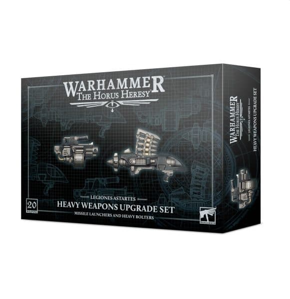 Legiones Astartes - Heavy Weapons Upgrade Set: Missile Launches & Heavy Bolters (The Horus Heresy) - 99123001009