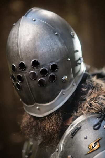 Marauder Helmet - Epic Armoury - Epic Dark - Small/Medium - Live Rollespil