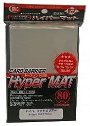 80 lommer! KMC - Hyper Matte Clear - Sleeves