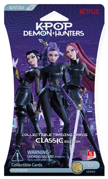 Kayou KPop Demon Hunters Collectable Cards - Series 1-A (Classic Edition) Blister - Booster Pack