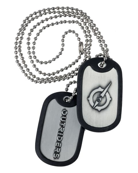 Outriders - Symbol Logo - Dog Tags With Ball Chain