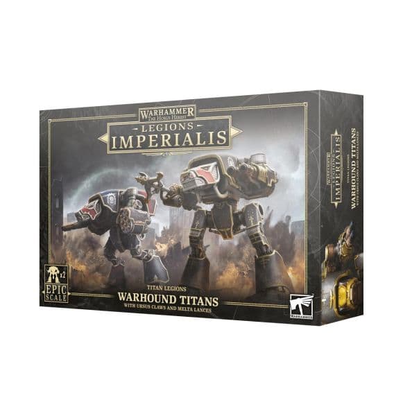 Legions Imperialis - Titan Legions - Warhound Titans with Ursus Claws and Melta Lances - 99122608001
