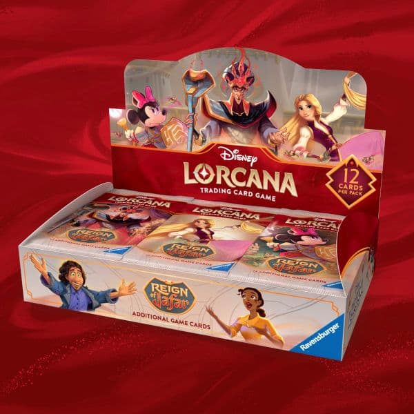 Disney Lorcana TCG: Set 8 - Reign of Jafar - Booster Display (Box med 24 Pakker)