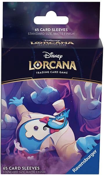 65 lommer! Disney Lorcana TCG: Set 4 - Ursula's Return: Genie - Deck Protector Sleeves
