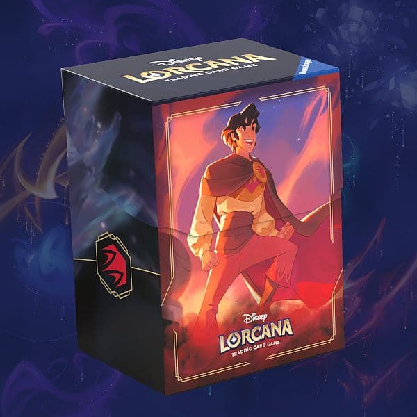 Deck Box - Disney Lorcana TCG: Set 5 - Shimmering Skies: Aladdin