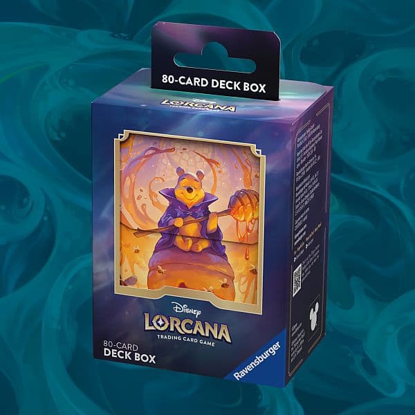 Deck Box - Disney Lorcana TCG: Set 6 - Azurite Sea: Winnie The Pooh - Hunny Wizard