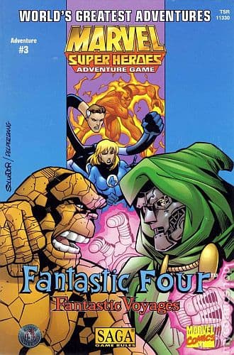 Marvel Super Heroes Adventure Game (SAGA System): Adventure #3: Fantastic Four - Fantastic Voyages