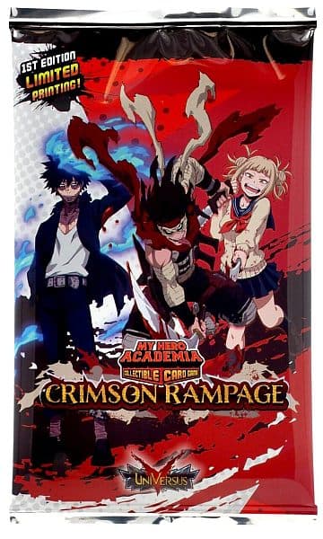 UFS My Hero Academia Card Game - Wave 2: Crimson Rampage - Booster Pack