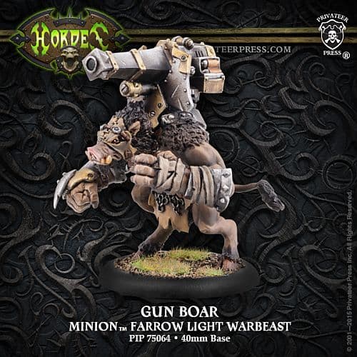 Minion: Gun Boar - Farrow Light Warbeast - PIP-75064