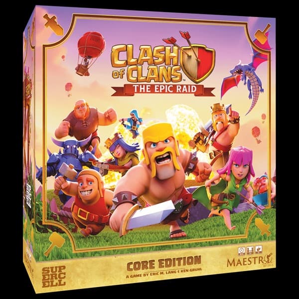 Clash of Clans: The Epic Raid (Core Edition) - Board Game