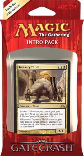 Gatecrash (GTC) Intro Pack Deck - Orzhov Oppression - Treasury Thrull - 2 Boosters pr. Deck(MTG)