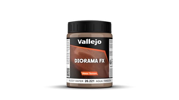 Vallejo - Diorama Effects: Water Texture - Muddy Water (200 ml.)