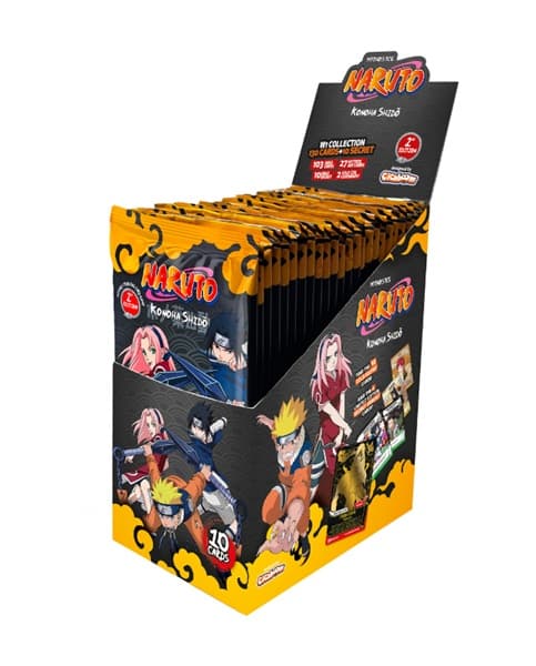 Naruto Mythos Trading Card Game (TCG): Set 01 - Konoha Shido - Booster Box (2nd Edition) (Display, 24 Packs)