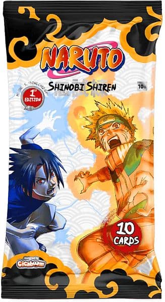Naruto Mythos Trading Card Game (TCG): Set 02 - Shinobi Shiren - Booster Pack (1st Edition)