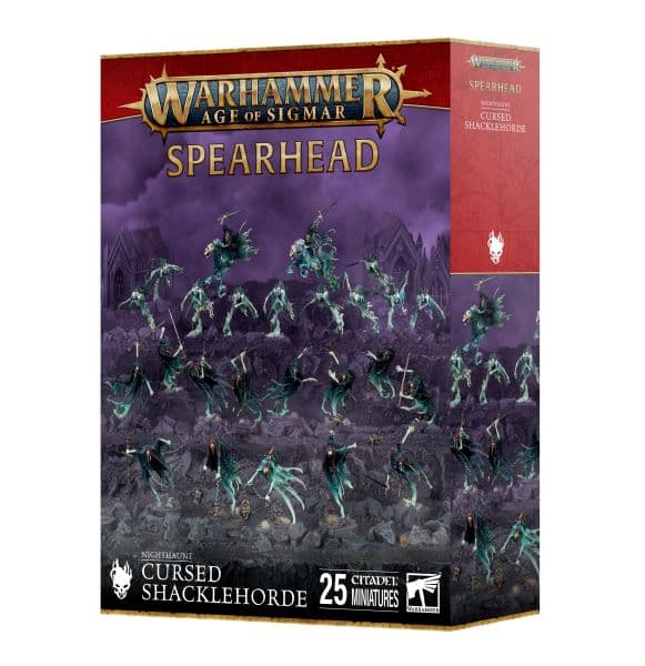 Spearhead: Nighthaunt: Cursed Shacklehorde - Begynderbox - 99120207182