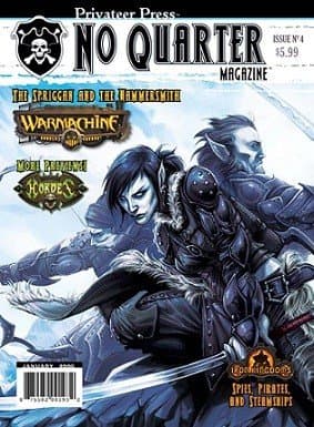 No Quarter Magazine Nr. 04 - Warmachine / Hordes (Privateer Press) PIP-NQ04 *Crazy tilbud*