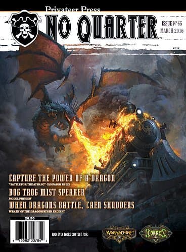 No Quarter Magazine Nr. 65 - Warmachine / Hordes (Privateer Press) PIP-NQ65 *Crazy tilbud*