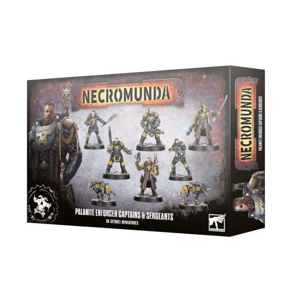 Necromunda: Box - Palanite Enforcer Captains & Sergeants - 99120599080