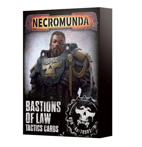 Necromunda: Card Pack - Bastions of Law Gang Tactics Cards (2025) - 60050599033