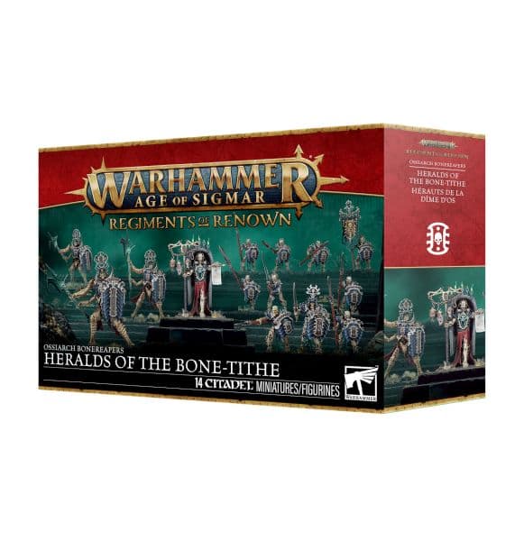 Ossiarch Bonereapers - Regiments of Renown: Heralds of the Bone-tithe - 99120207196