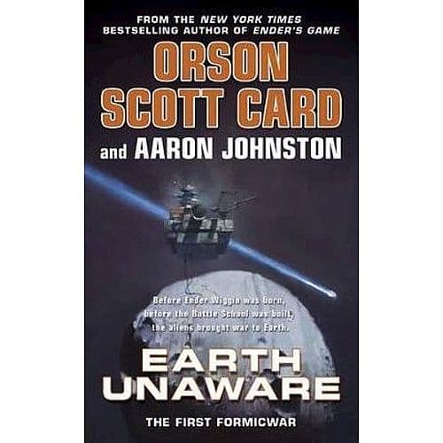 Enderverse Prequel Trilogy: The First Formic War 1/3: Earth Unaware - 9780765367365 *Crazy tilbud*