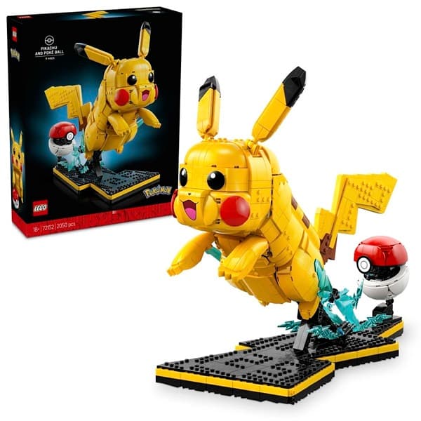 LEGO - Pokémon: Pikachu & Poké Ball - Model Building Kit