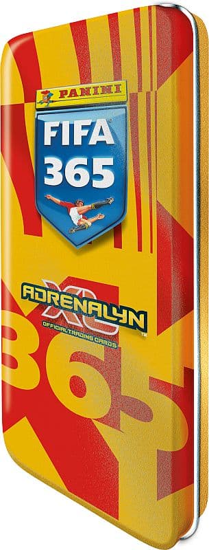 Panini Adrenalyn XL: FIFA 365 2026 - Pencil Tin - 1 Momentum Gold Booster inkl. Rising Star & Limited Edition