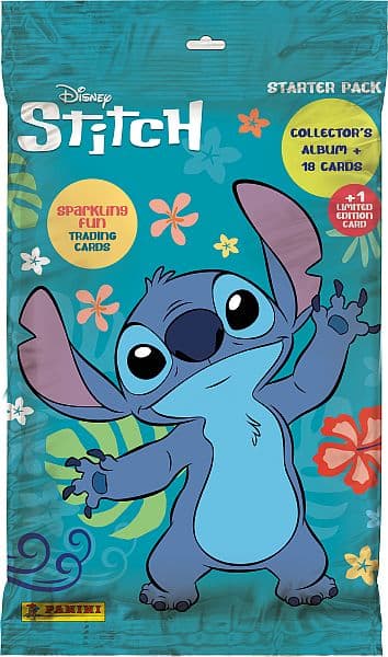 Panini Stitch Trading Cards - Sparkling Fun (2024) - Starter (Mappe, Limited-kort & Boosters)