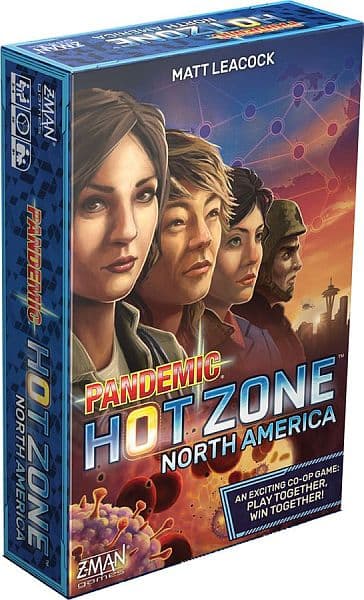 Pandemic: Hot Zone - North America (Engelsk) - Grundspil